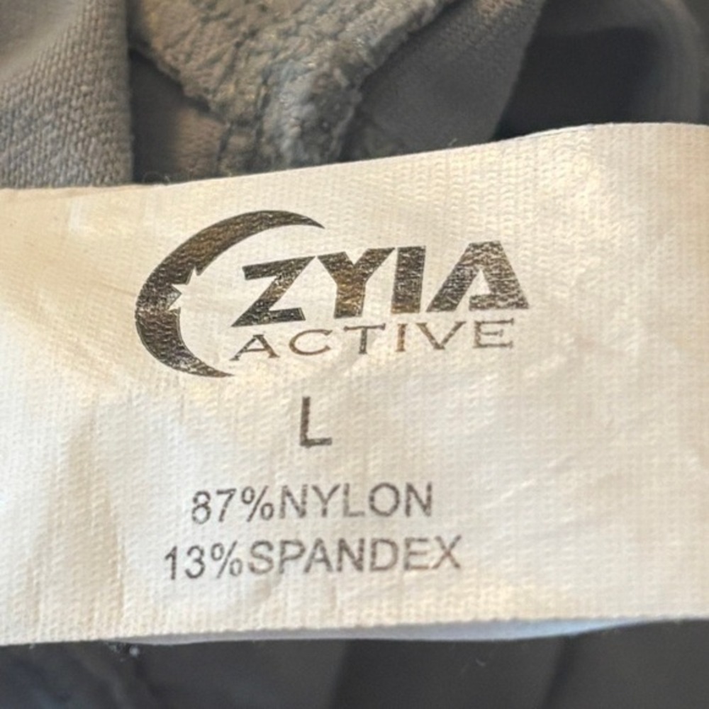 ZYIA Jogger Pants Women's Large Gray High Rise Athletic‎ Pockets - Picture 11 of 12